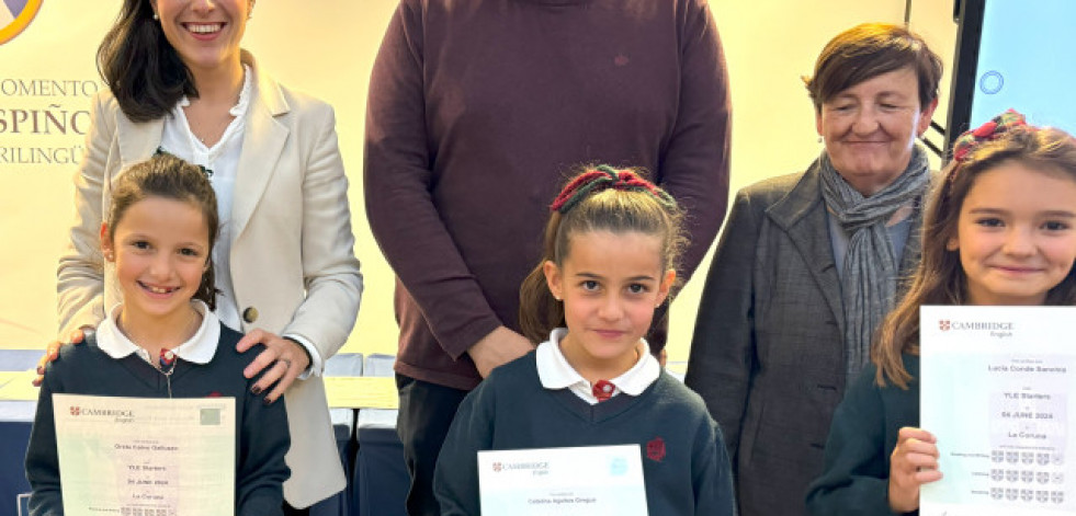 Los alumnos del Colegio Montespiño y Peñarredonda reciben 296 diplomas de Cambridge en reconocimiento a su nivel de inglés