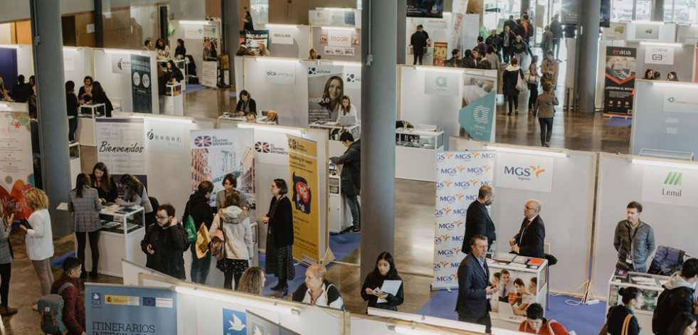 Santiago acoge el mayor evento de empleo en Galicia