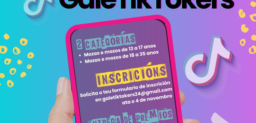 Hacer TikToks tiene premio | Comienza el concurso Galetiktokers del Concello de Ames