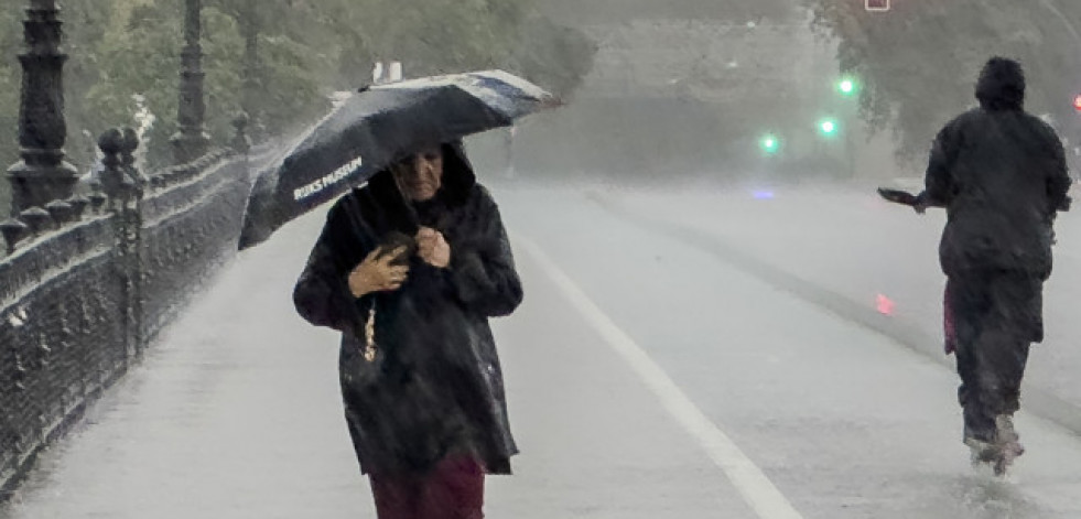 La DANA se transforma en borrasca y dejará chubascos en Galicia
