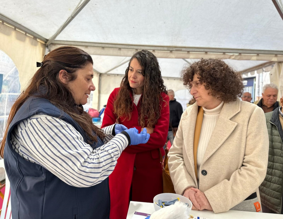 Goretti Sanmartín anima a realizar los "controles necesarios" en el Día Mundial de la Diabetes