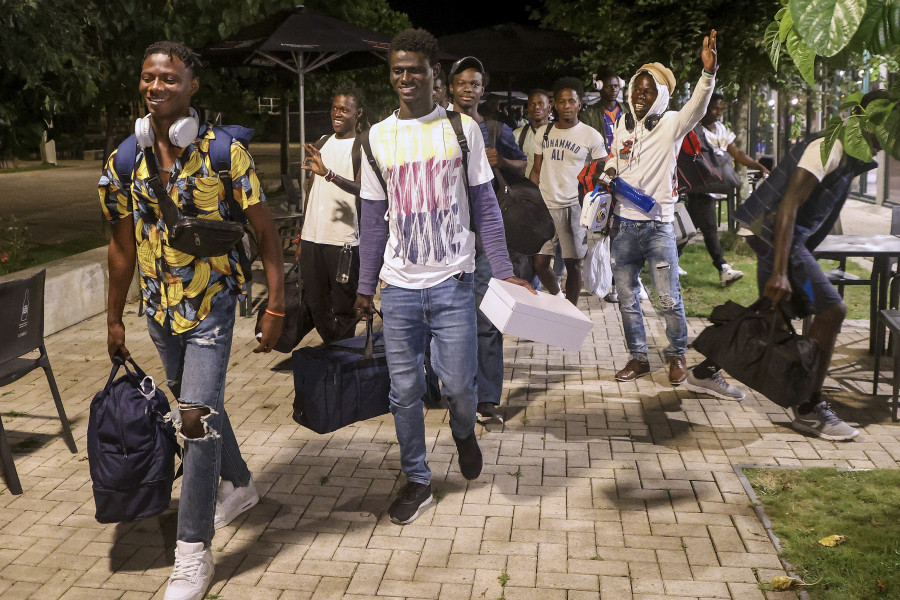 Siete migrantes deberán abandonar el Monte do Gozo tras recibir una negativa a su solicitud de asilo