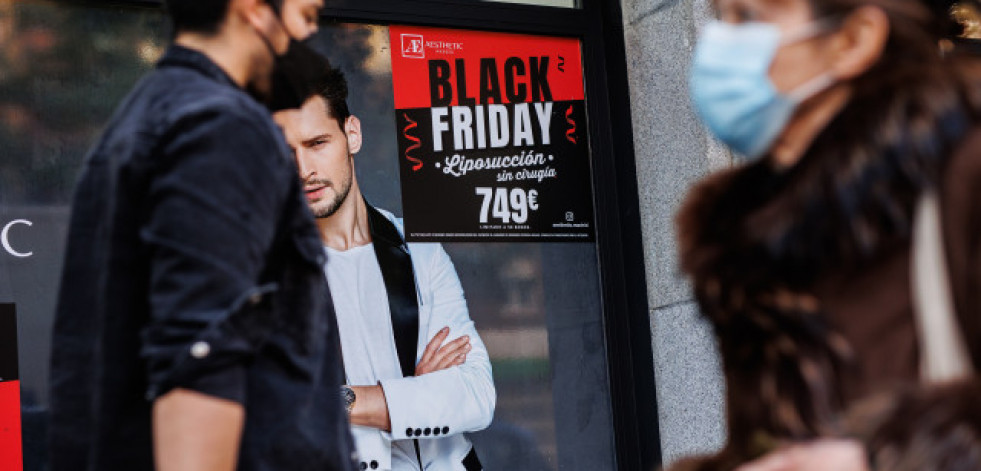 Los españoles gastarán de media 201euros en el Black Friday