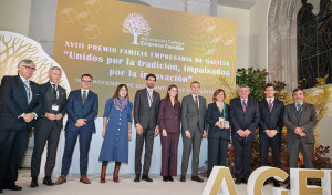 Las fotos de la entrega del premio de la Asociación de la Familia Empresaria a Hierros Añón