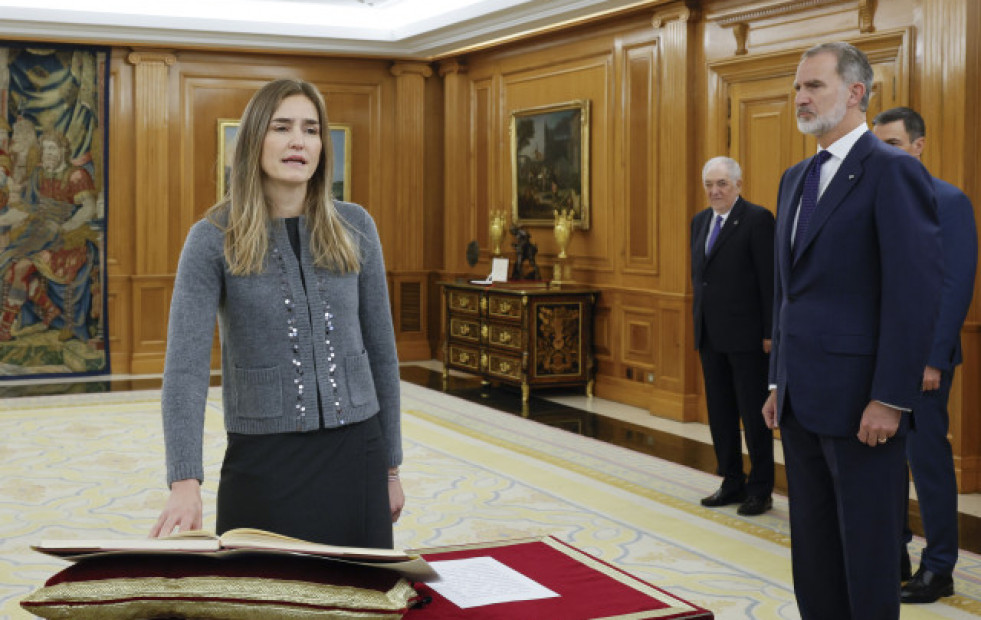 Sara Aagesen, nueva vicepresidenta y ministra de Transición Ecológica de España