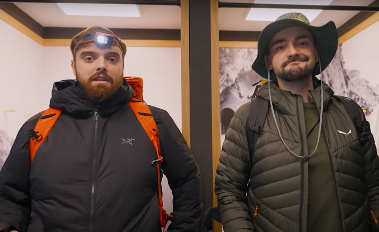 Así fue el divertido y emocionante inicio del Camino de Santiago para Ibai Llanos y El Xokas