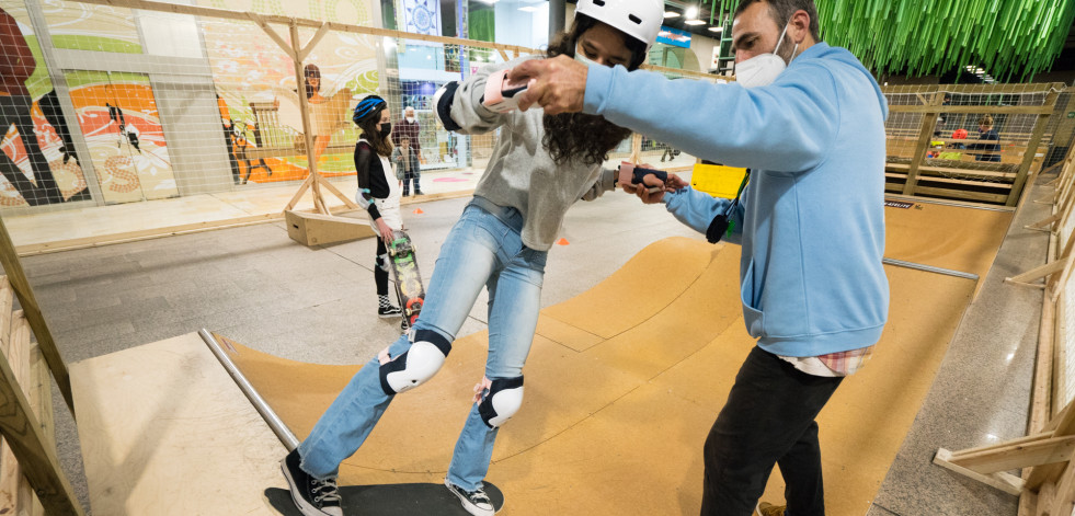 Skate Escola: achegar a monopatinaxe ao alumnado compostelán