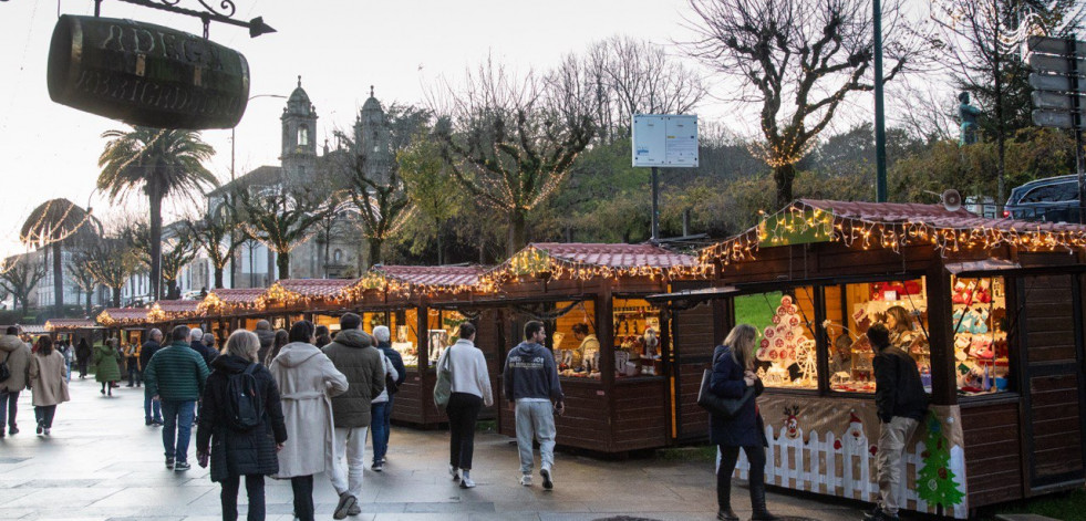 Así será la Navidad en Santiago de Compostela