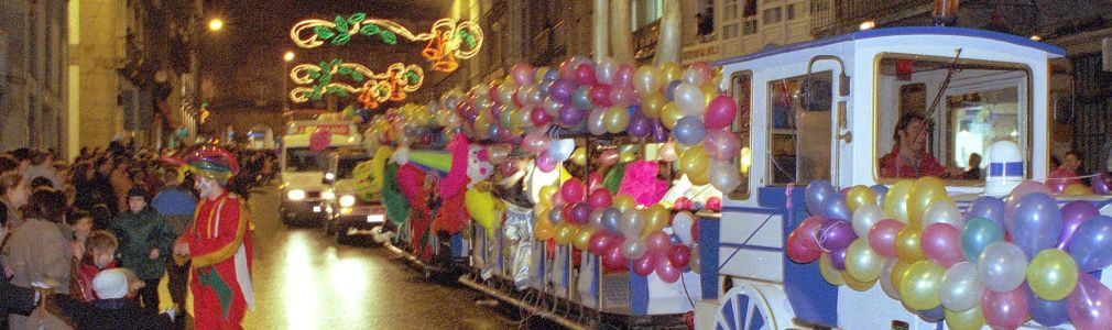 Cabalgata de Reyes en Santiago de Compostela