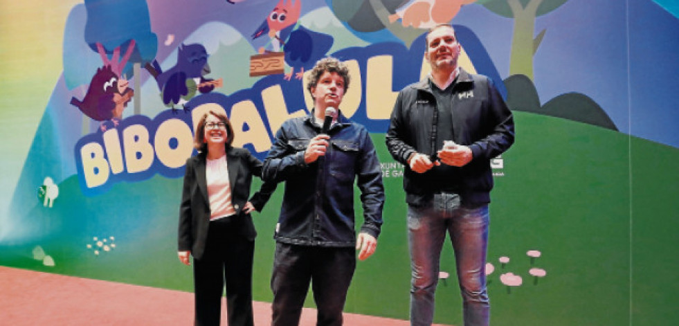 López Campos destaca la “audacia” de ‘Bibopalula’, la primera serie musical de animación en gallego