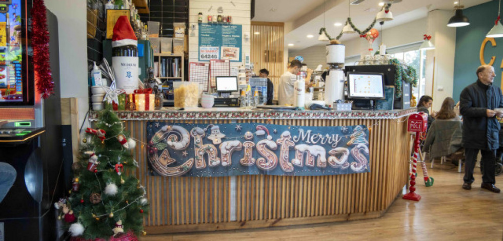 El bar de A Coruña en el que Santa Claus se siente como en casa