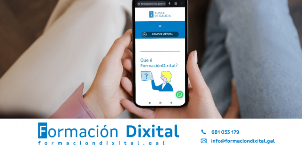 Formación Dixital: más de 1.000 personas ya participan en el programa gratuito de capacitación digital de la Xunta