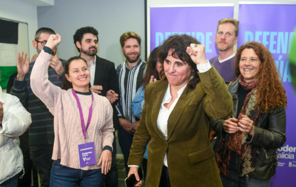 Isabel Faraldo elegida líder de Podemos en Galicia con el 80 % de respaldo