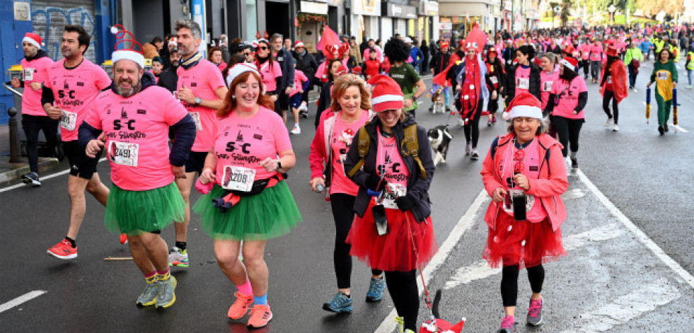 La San Silvestre Coruña 2024 agota los 4.500 dorsales de la carrera absoluta