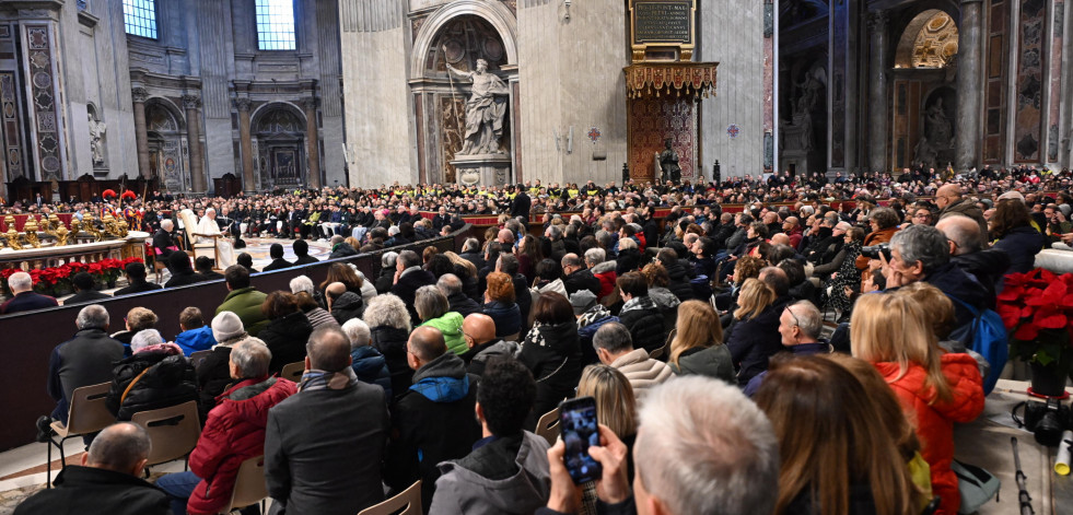 El papa se cuestiona si los que 