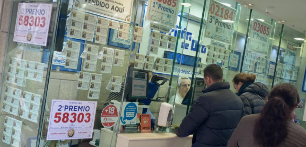 Cada gallego gasta de media 80 euros en la Lotería de Navidad