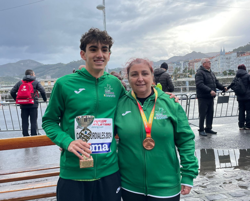 Nicolás Collazo e Mayka Jueguen