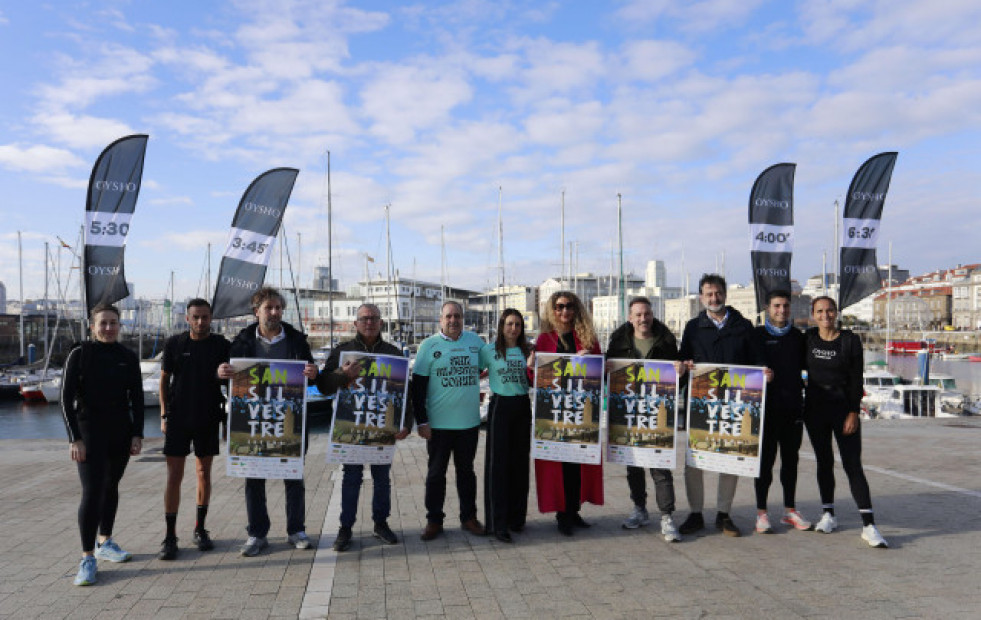 Una San Silvestre de récord cerrará un año histórico para el deporte coruñés