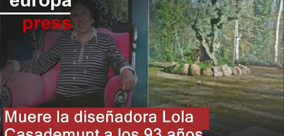 Fallece la diseñadora de moda Lola Casademunt a los 93 años