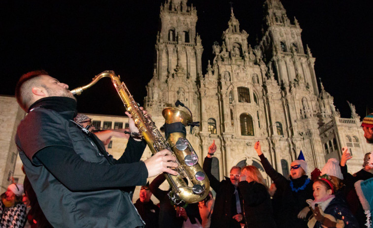 Así despidió Santiago de Compostela el 2024