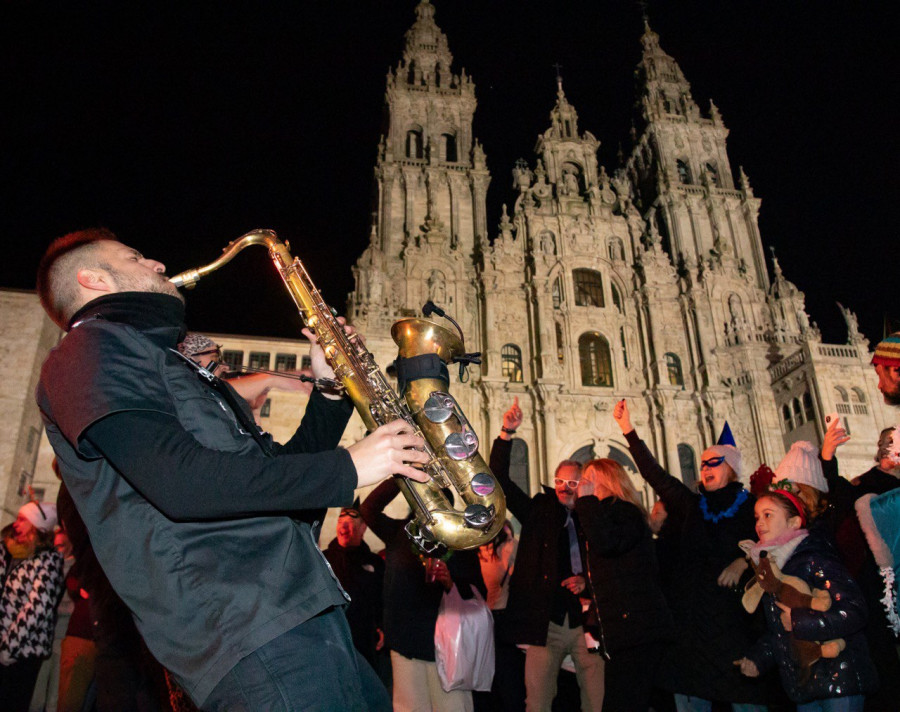 Así despidió Santiago de Compostela el 2024