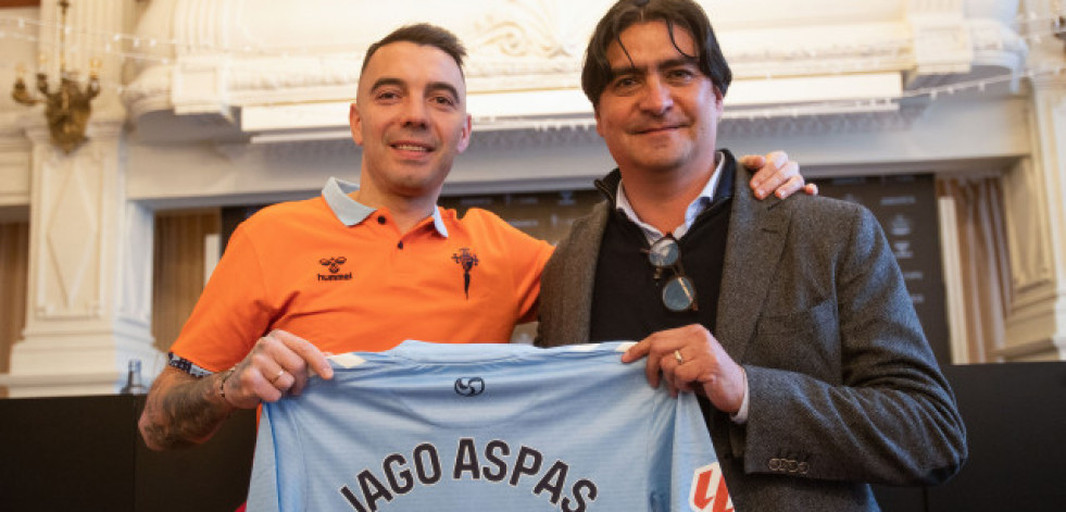 Iago Aspas no descarta renovar con el Celta más allá del 2026