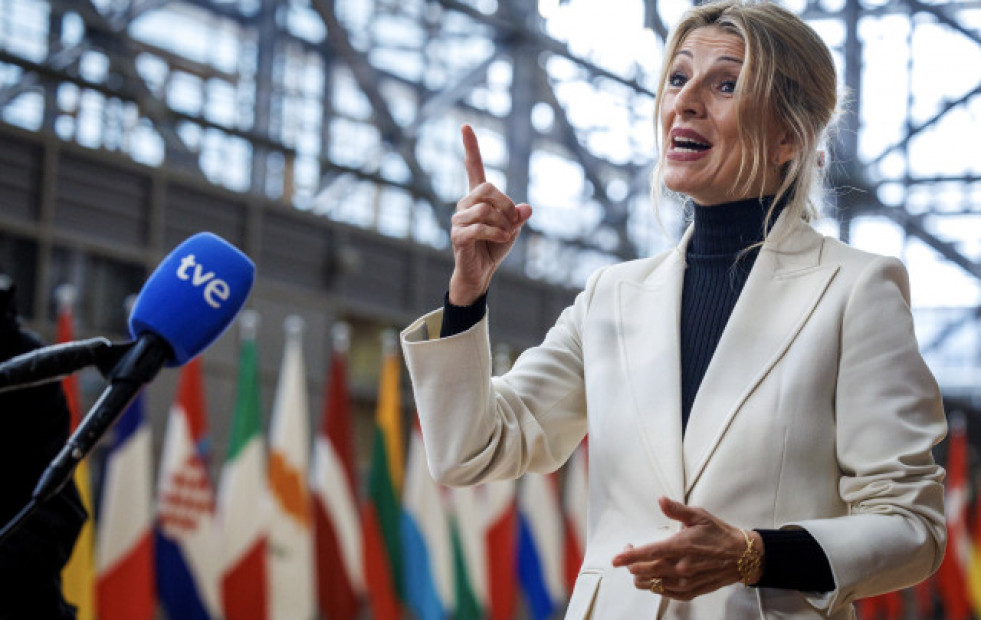 Yolanda Díaz acusa a Economía de vetar el debate de reducción de jornada en Consejo de Ministros