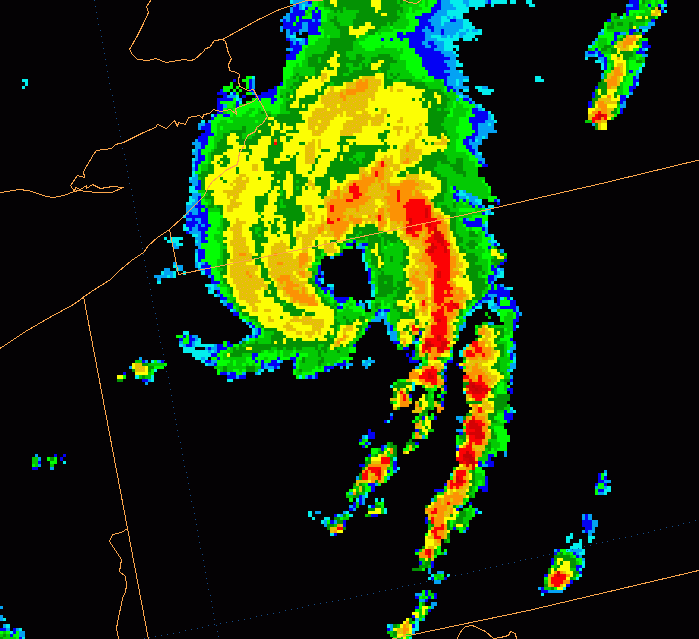 Linea turbonada en un radar