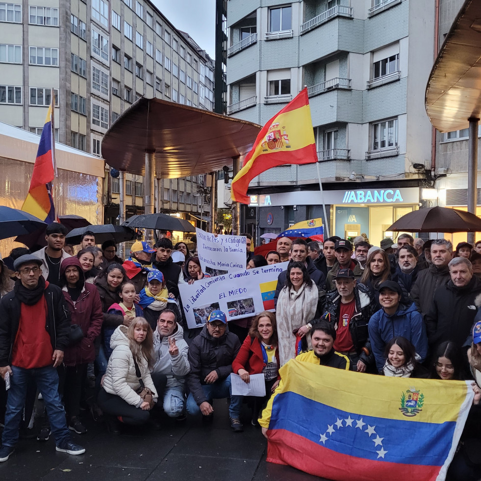 Reportaje | Santiago de Compostela, un faro de libertad y esperanza para los venezolanos