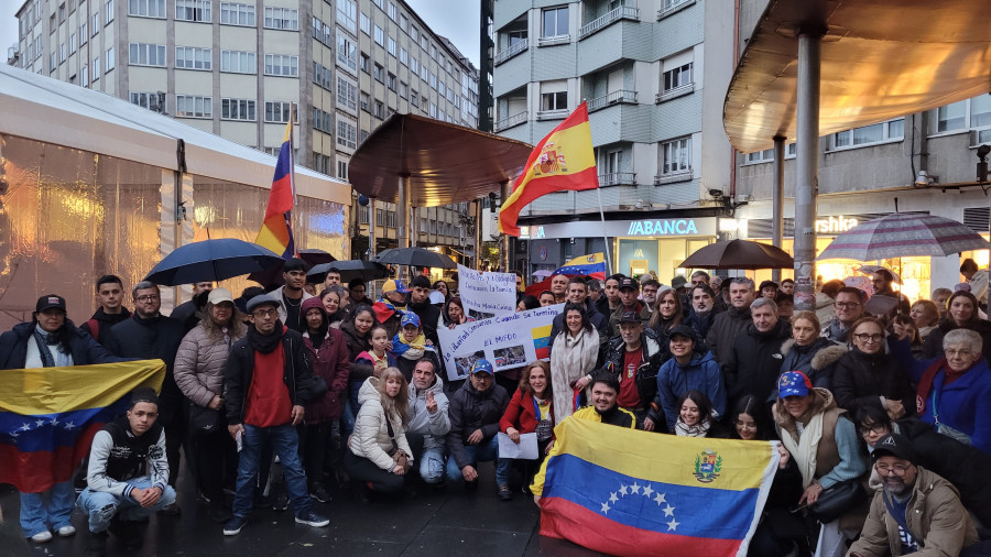 Reportaje | Santiago de Compostela, un faro de libertad y esperanza para los venezolanos