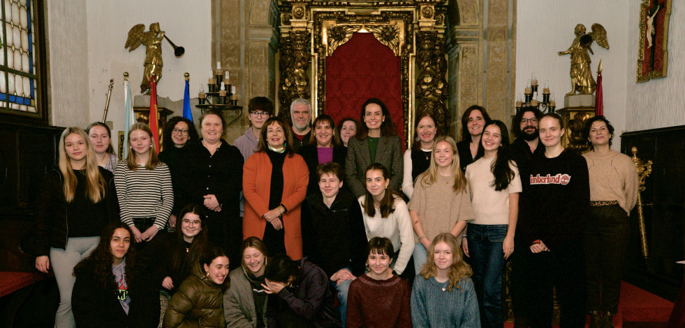 ​Xunta e Universidade de Santiago de Compostela reciben alumnos e docentes noruegueses de intercambio en Galicia