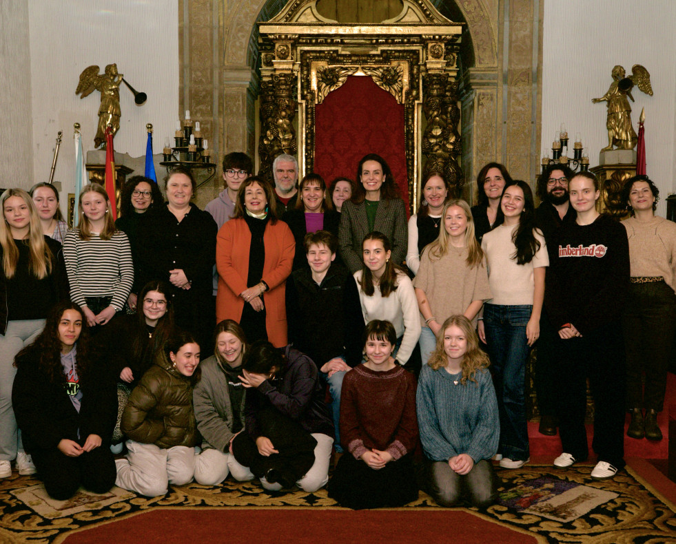 Xunta e Universidade de Santiago de Compostela reciben alumnos e docentes noruegueses de intercambio en Galicia (2)