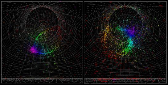 Un indicio de la violacion de la simetria entre materia y antimateria en neutrinos