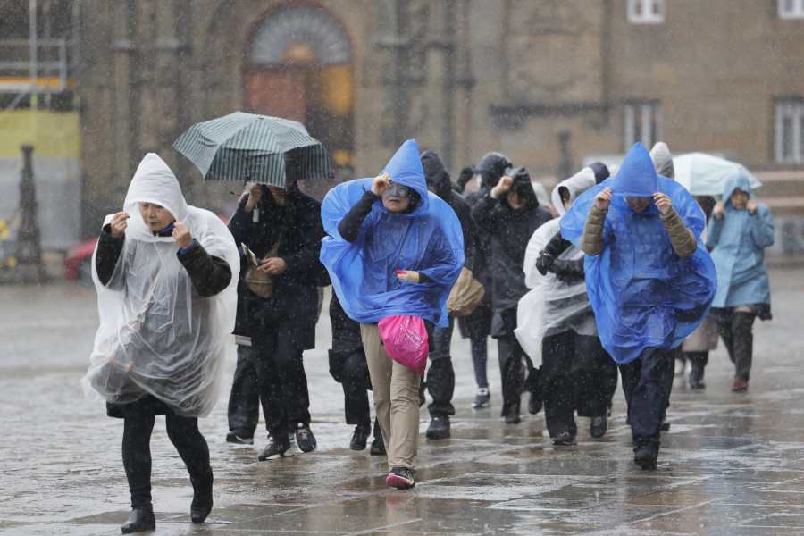 ¿Cuándo acabará el temporal en Santiago de Compostela?