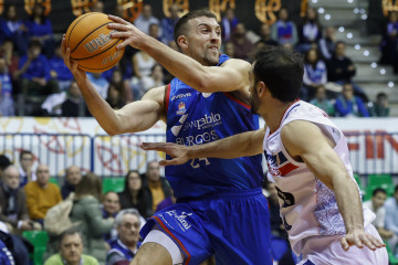 El capitán del Monbus Obradoiro, Álvaro Muñoz