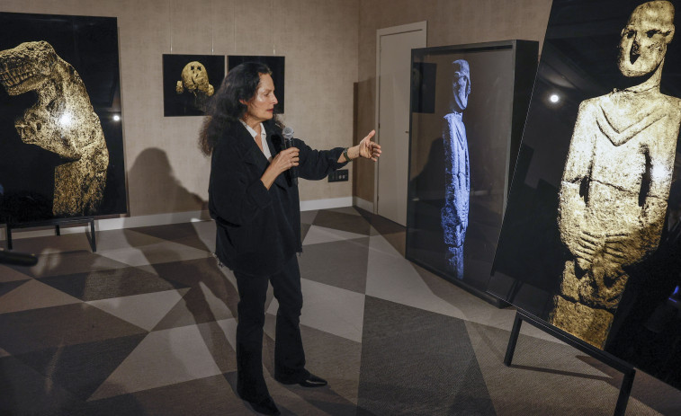 Santiago acoge la exposición fotográfica 'Antes del tiempo' de Isabel Muñoz sobre el primer templo de la humanidad