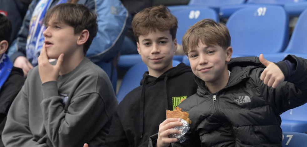 A Riazor se  le atraganta el bocadillo