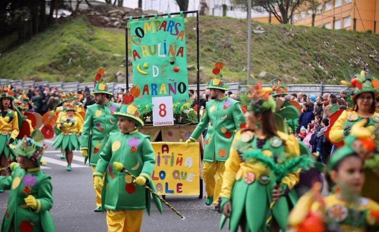 Estas son las calles que permanecerán cortadas en Santiago debido al desfile de Entroido