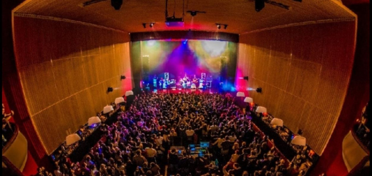 Sala Capitol durante un concierto