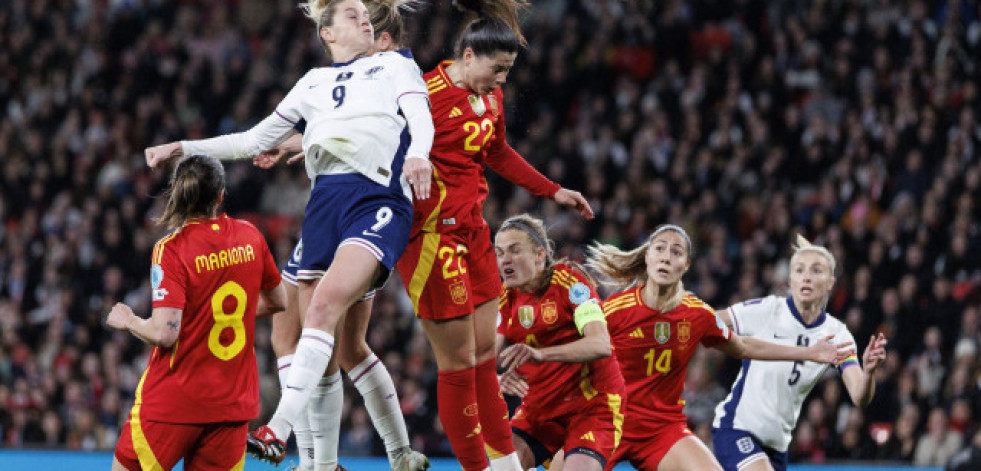 España se apaga ante Inglaterra (1-0)