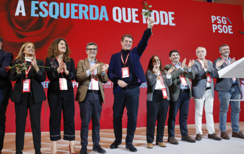 Besteiro pide “rearmarse” ante un PP que quere unha Galicia menos plural