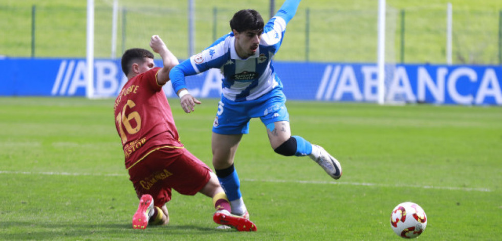 Derrota de un Fabril que termina con nueve y desquiciado con el árbitro (0-1)