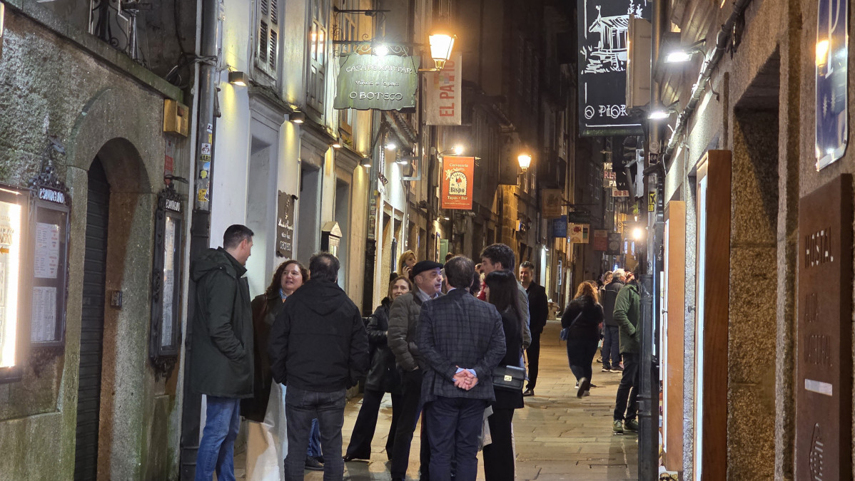 La calle del Franco. Foto de Eladio Lois