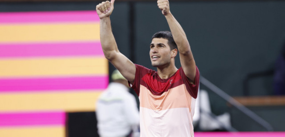 Alcaraz arrolla al búlgaro Grigor Dimitrov y se cita con Cerúndolo en cuartos