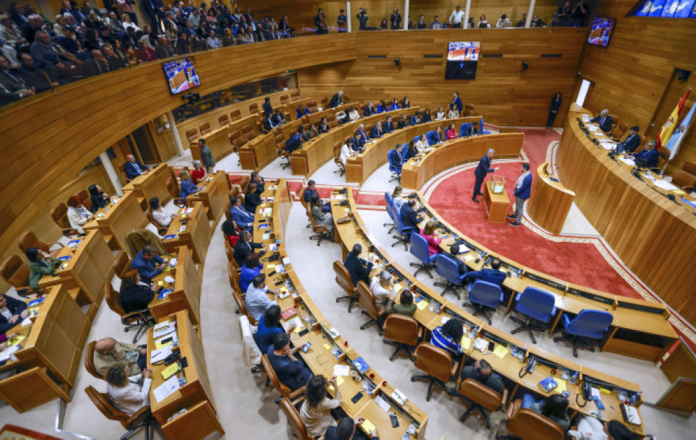 La situación de la sanidad pública gallega centrará el próximo pleno del Parlamento
