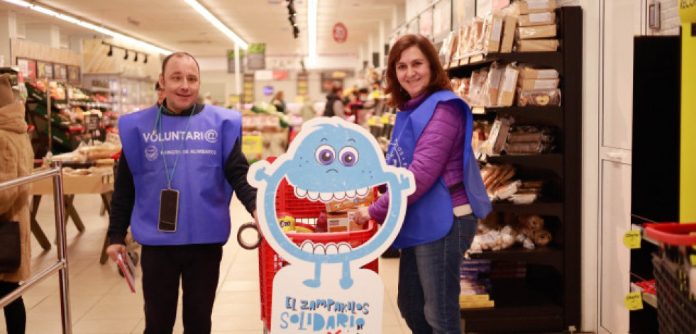 'Zampakilos Solidarios' recauda más de 113.000 kilos de producto y 22.700 euros a favor del Banco de Alimentos