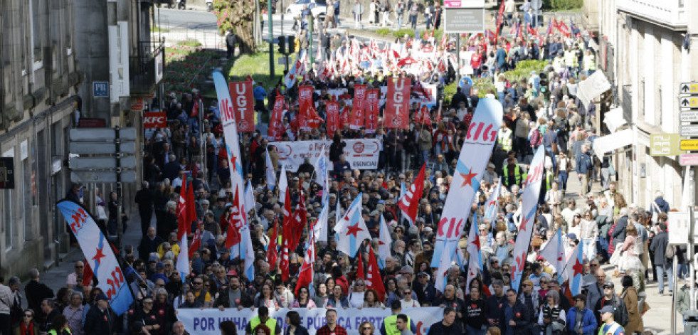 Miles de personas piden recursos para que la sanidad gallega tenga la calidad que merecen
