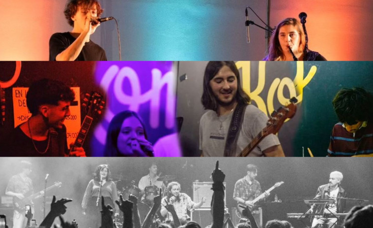 La final del II Certame de Grupos Musicais da USC ya está aquí: Tres bandas lucharán este miércoles por el gran premio