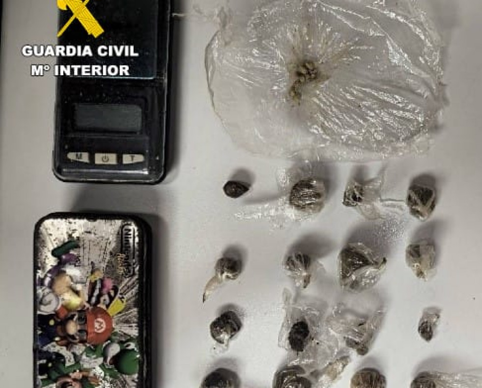 Tráfico de drogas en Oroso