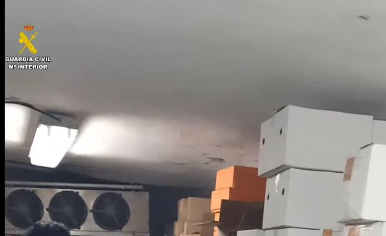 Moho, óxido y suciedad: así era el almacén clandestino de carne descubierto en la zona de Santiago